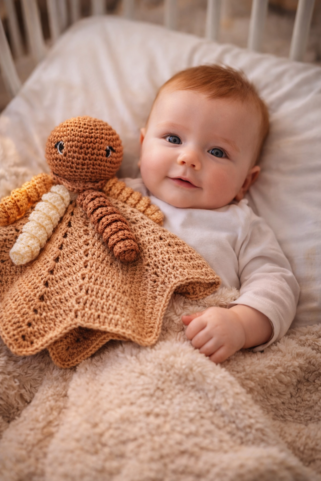 Doudou lange "Poupi" le petit poulpe – Image 2