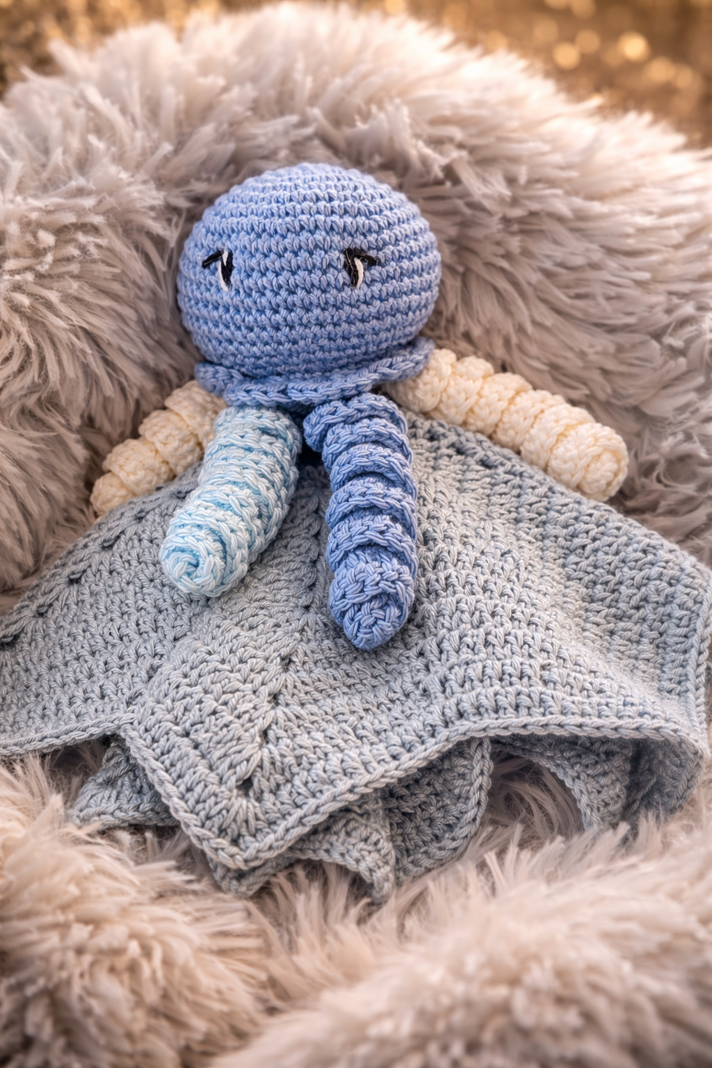 Doudou lange "Poupi" le petit poulpe – Image 4