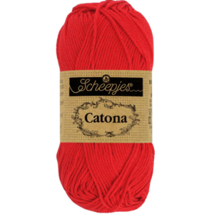 Catona 50g 115 – Rouge vif / Précommande
