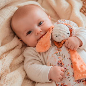 Duo Sécurité Doudou lapin grandes oreilles